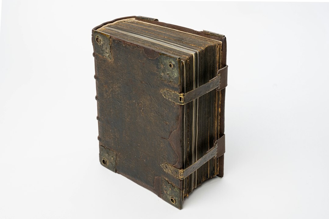 ancient book with mystery stories